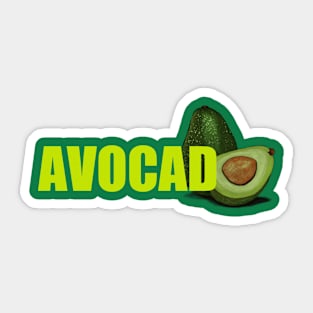 Avocado Sticker